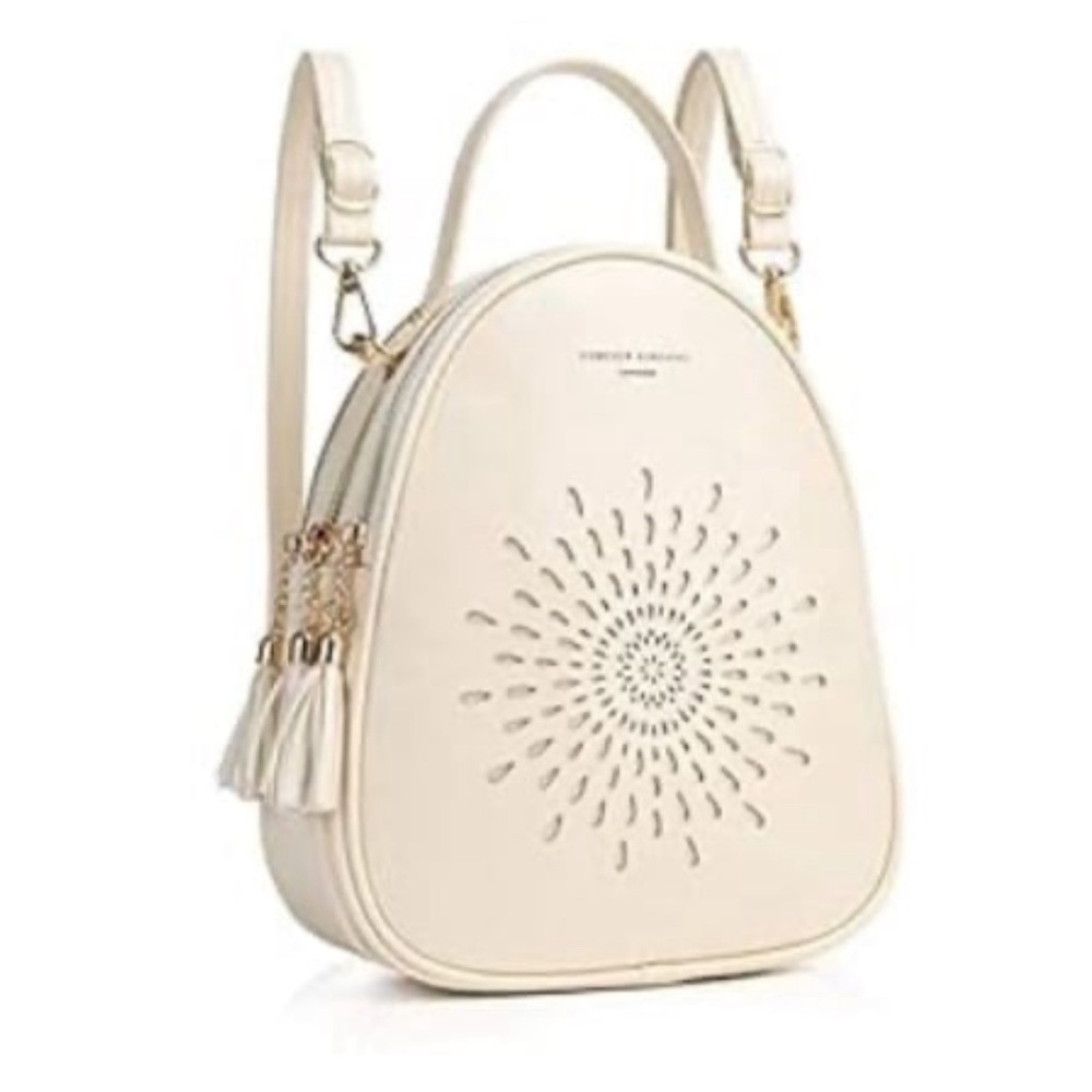 Cream Crossbody Bag